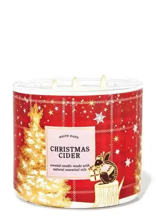 Ароматична свічка bath and body works christmas cider