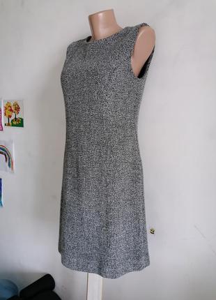 🌹вінтажна італійська сукня футляр 🌹шерстяное базовое платье по фигуре5 фото