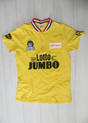 Велосипедна футболка joop zoetemelk l/ xl vintage retro ig93