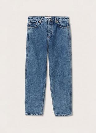 Жіноч прямі і плотні якісні котонові джинси mango1 фото