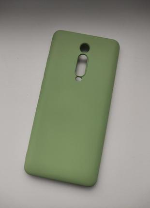 Новий зелений силіконовий чохол для redmi k 20