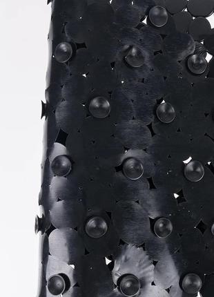 Силіконовий килимок для ванни bathlux овальної форми, нековзний, люкс якість 69 х 35 см чорний топ3 фото
