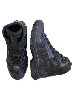 Ботинки утепленные черные для мальчика "тризуб" (32 размер)  bistfor 21250007918075 фото