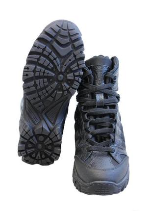 Ботинки утепленные черные для мальчика "тризуб" (32 размер)  bistfor 21250007918074 фото