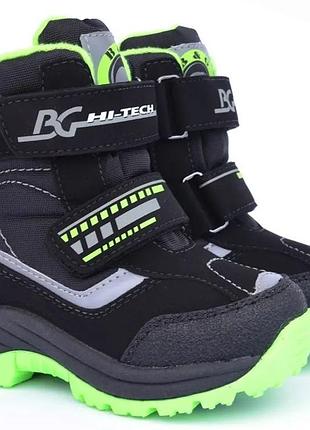 Зимові термо черевики b&g hl22-5_04. зимове взуття  bg termo