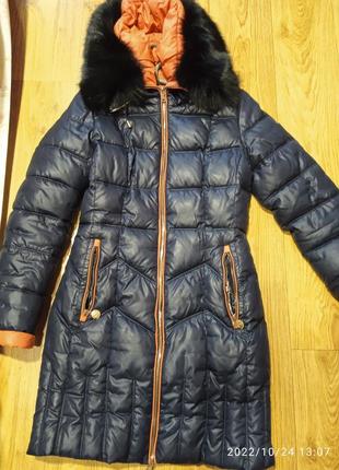 Розпродаж куртка зимняя тёплая приталенная, идеально садится по фигуре 🤩🔥