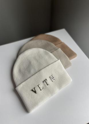 Мелкая вязка шапка vltn1 фото