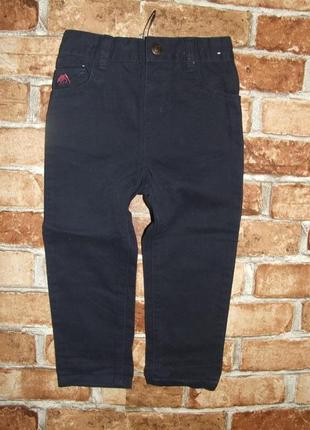 Стильные скинни чиносы джинсы мальчику 2 - 3 года  denim co