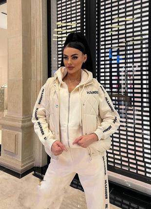 Костюм жіночий трійка  jil sander