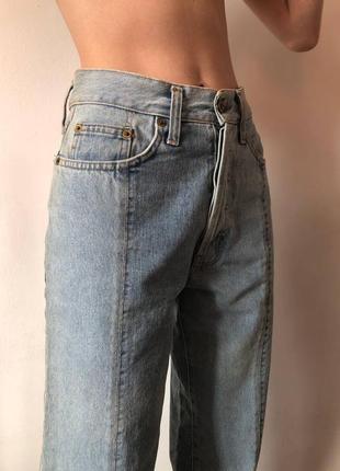 Вінтажні джинси прямого крою2 фото