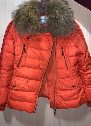 Куртка з хутром натуральним 42-44