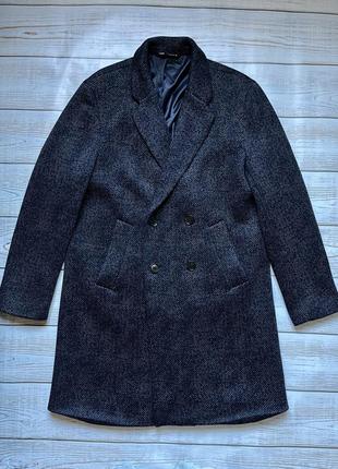 Мужское стильное пальто зара zara1 фото