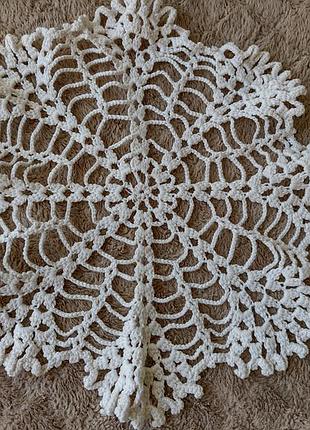 Салфетка вязаная крючком
