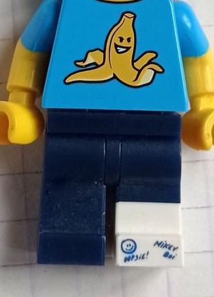 Lego недотёпа - персонаж мини фигурка.7 фото