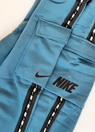 Оригінальні штани на флісі nike sportswear m fleece cargo pants / dm4680-4154 фото