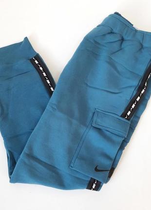 Оригінальні штани на флісі nike sportswear m fleece cargo pants / dm4680-4153 фото