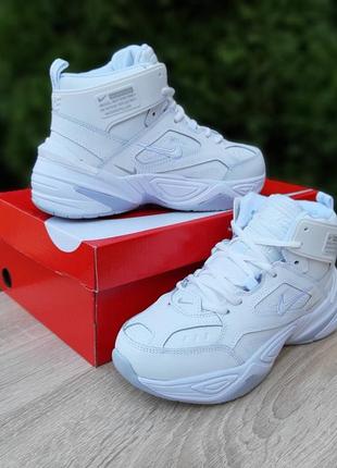 Зимові жіночі кросівки nike kd 7 cave purple for sale in texas today 2017 winter white fur білого кольору з хутром4 фото