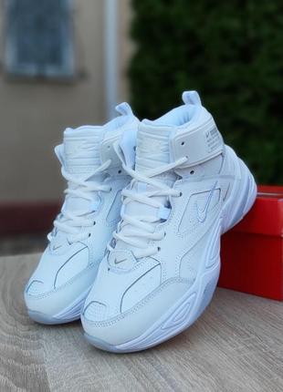 Зимові жіночі кросівки nike kd 7 cave purple for sale in texas today 2017 winter white fur білого кольору з хутром2 фото