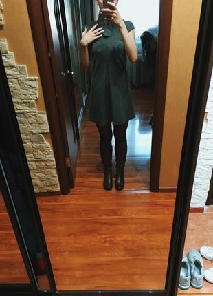 Серое платье от pinko , италия