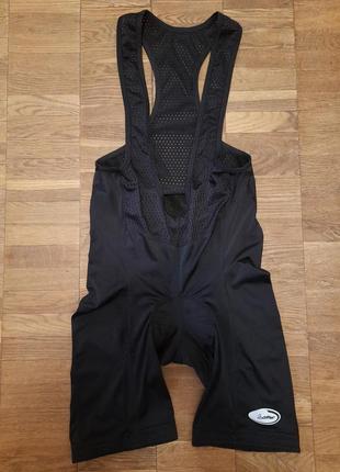 Велокомбинезон, велошорты loffler, биб шорты