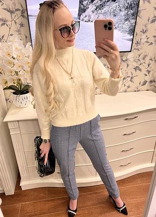 Брюки кашемир теплые 6