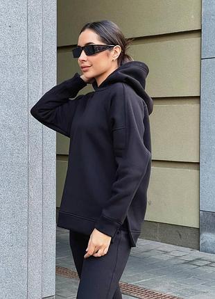 Костюм спортивный прогулочный трехнитка на флисе футер  не кашлатится качественный