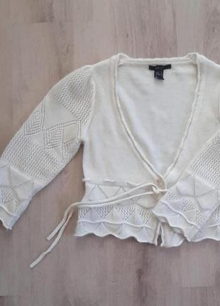 Біле болеро 40% ангора