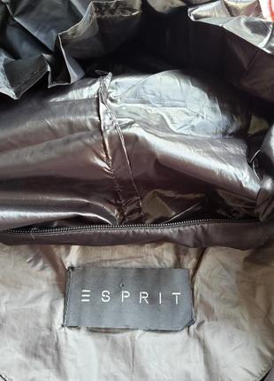 Esprit женская короткая легкая пуховая куртка пуховик черный xs s 42 446 фото
