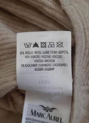Джемпер оверсайз 55% шерсти 5% кашемир 7