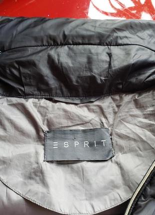 Esprit женская короткая легкая пуховая куртка пуховик черный xs s 42 444 фото