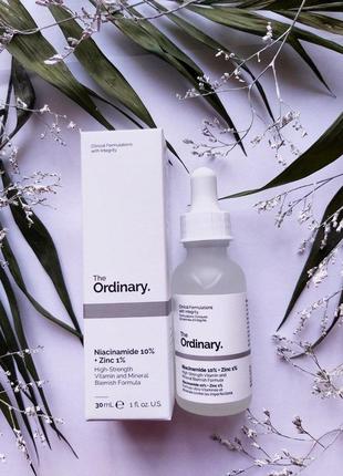 The ordinary - niacinamide 10% + zinc 1% - сироватка з вітаміном в3 та цинком - 30ml
