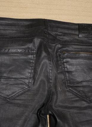 Стильные узкие черные фирменные джинсы garcia jeans италия 32/34 р.3 фото