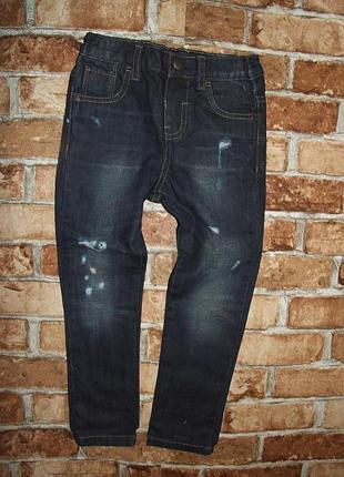 Джинсы скинни мальчику 4 - 5 лет f&f