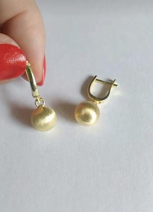Сережки, серебро 925 пробы