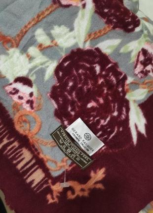 Шерстяной шарф палантин gererd pasquier платок из шерсти3 фото