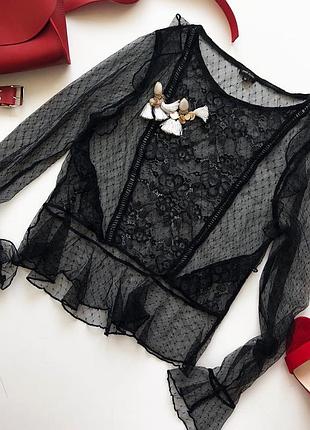 🍓 актуальна сіточка з рюшами river island!