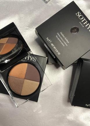 Палітра тіней для повік sothys eye quartet palette французького бренду sothys