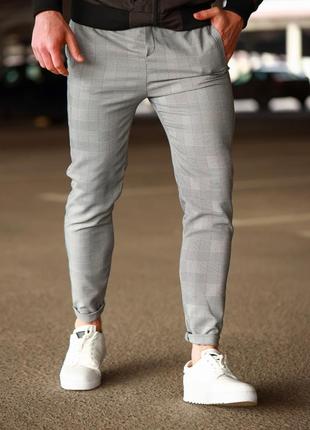Мужские серые штаны чоловічі сірі штани