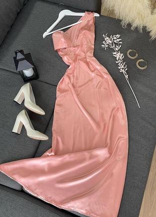 Сукня максі на одне плече