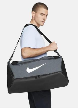 Тренувальна спортивна сумка nike brsla м duff 60л (dh7710-026)7 фото