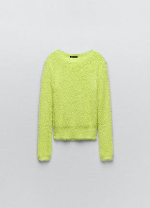 Свитер кофта топ реглан джемпер s xs zara 5