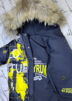 Зимова куртка термо двухстороння5 фото