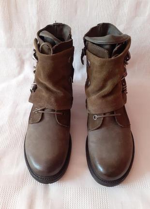 Schuhengel шкіряні черевики кожаные ботинки 39 р.2 фото