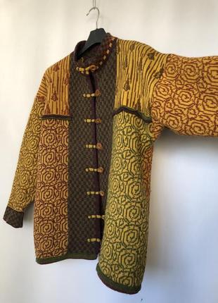 Этно бохо винтаж кардиган кофта пальто шерсть в стиле ivko народный бохо этно6 фото