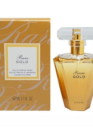 Жіноча парфумована вода avon rare gold 50 ml1 фото