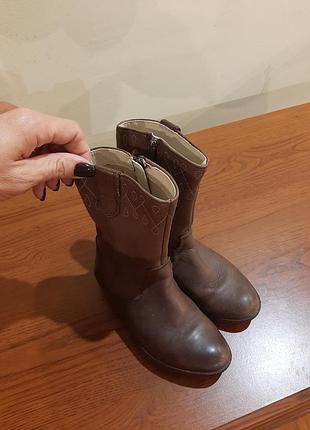 Чобітки шкіряні clarks