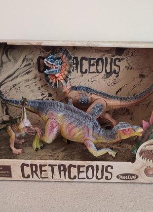 Ігровий набір динозаврів cretaceous
