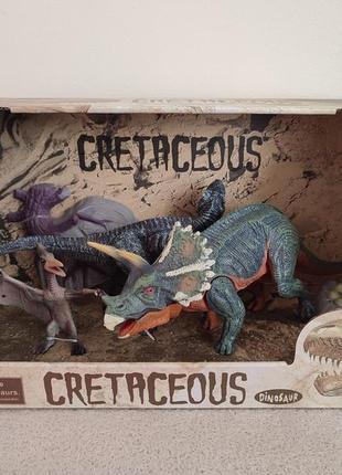 Ігровий набір динозаврів cretaceous