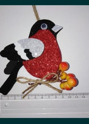 Снігурі із фоамірану. новорічні іграшки