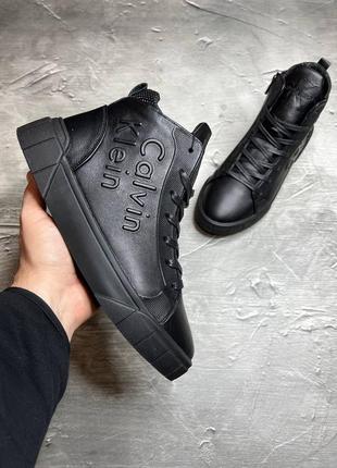 Зимові черевики calvin klein8 фото